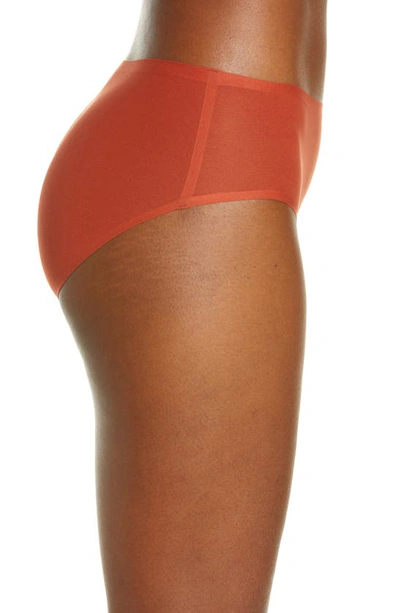 Shop Chantelle Lingerie Soft Stretch Seamless Hipster Panties In Fox