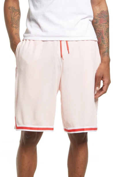 Shop Nike Dri-fit Dna Mesh Shorts In Atmosphere/white