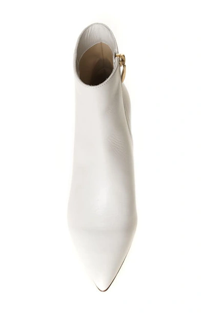 Shop L Agence Aimee Bootie In White