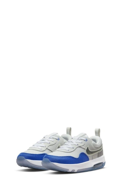 Shop Nike Kids' Air Max Motif Sneaker In Hyper Royal/ Black/ Grey