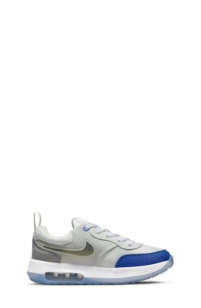 Shop Nike Kids' Air Max Motif Sneaker In Hyper Royal/ Black/ Grey