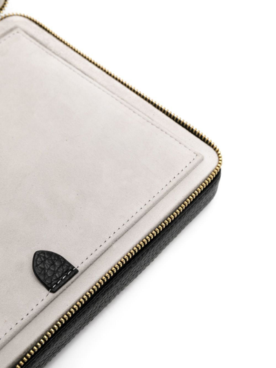 Aspinal Of London Travel Zip Jewellery Case In Black