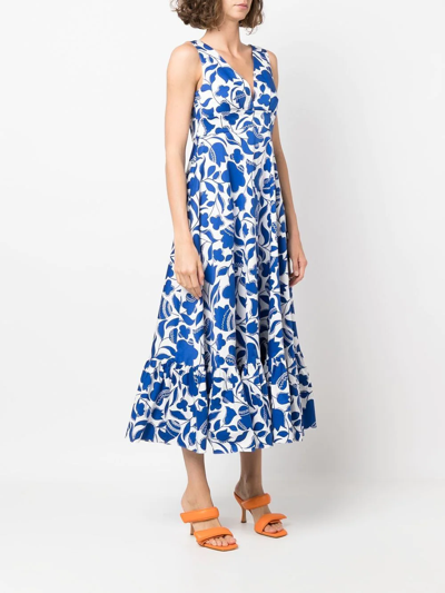 Kate Spade Cover Up Maxi Dress - Zig Zag Floral