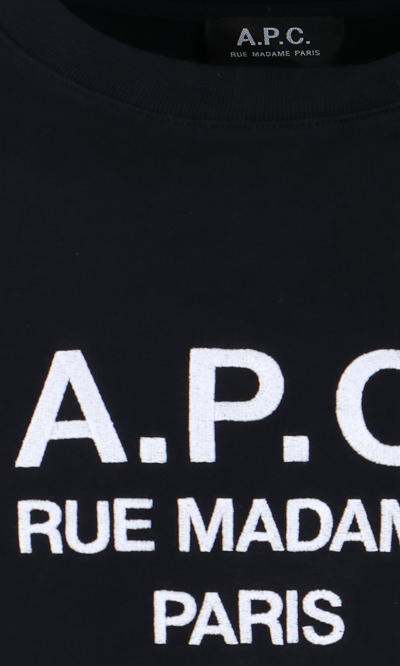 Shop Apc 'rufus' Round-neck Sweatshirt