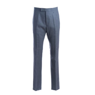 Shop Thom Browne Trousers In Medium Grey