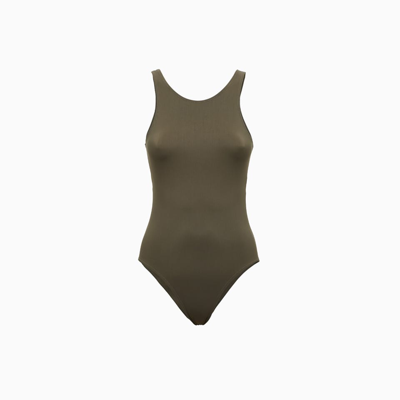 Shop Lido 14 Swimsuit In Olive