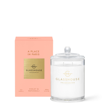 Shop Glasshouse Fragrances A Place In Paris Candle 380g