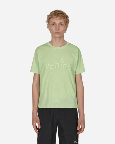 Shop Erl Venice T-shirt In Green