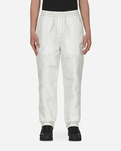Shop Kanghyuk Airbag String Trousers In White