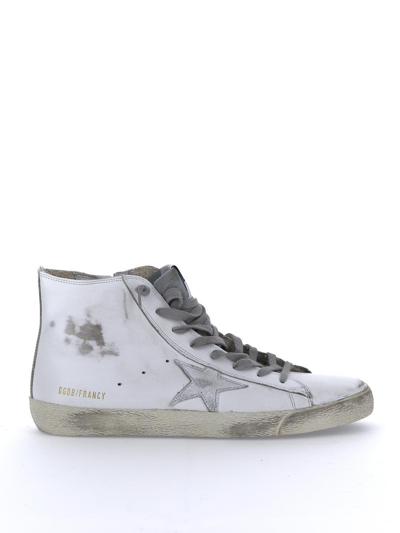 Shop Golden Goose Francy Sneakers In White