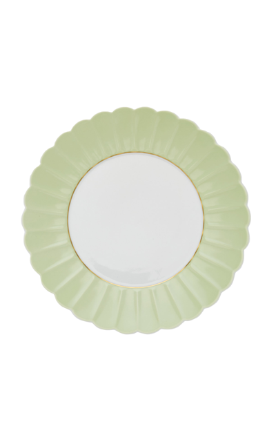 Shop Giambattista Valli Home Porcelain Starter Plate In Green