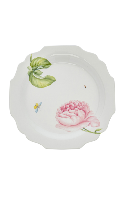 Shop Giambattista Valli Home Painted Porcelain Dessert Plate In Multi