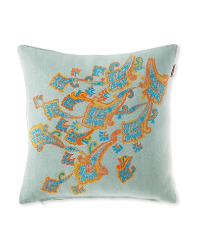 Shop Etro Estremoz Embroidered Decorative Pillow