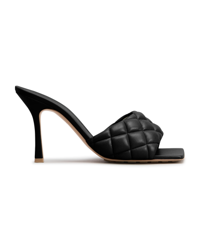 Shop Bottega Veneta The Padded Sandals In Black