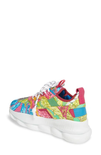 Shop Versace Chain Reaction Sneaker In Multicolor