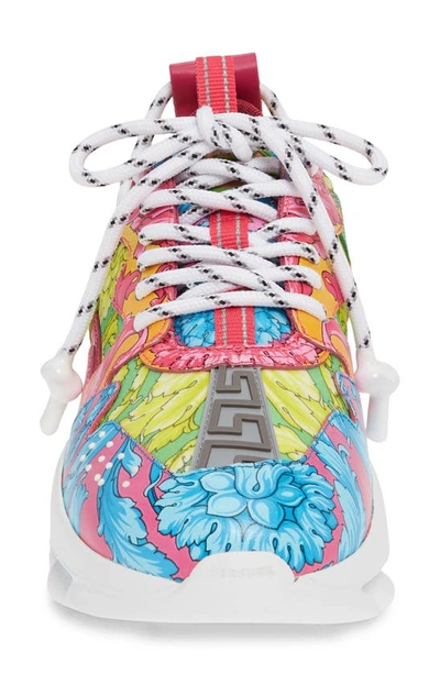 Shop Versace Chain Reaction Sneaker In Multicolor