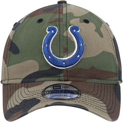 Shop New Era Camo Indianapolis Colts Team Core Classic 2.0 9twenty Adjustable Hat