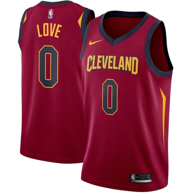 Nike Cleveland Caveliers Kevin Love Maillot Icon Edition Swingman Jersey Red/Navy