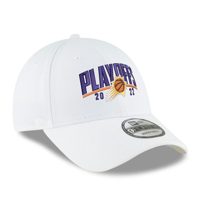 Shop New Era White Phoenix Suns 2022 Nba Playoffs Arch 9forty Adjustable Hat