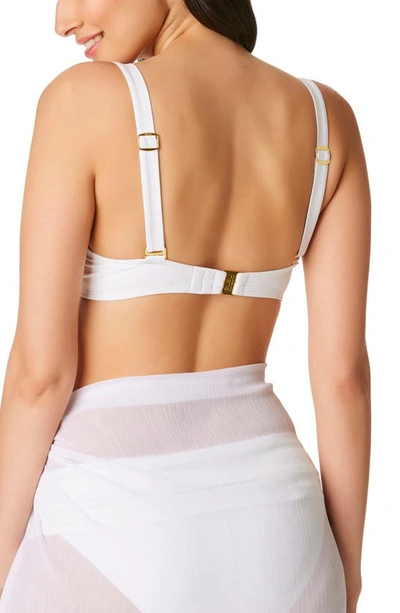 Bleu By Rod Beattie Rod Beattie Kore D- & Dd-cup Underwire Bikini Top In White