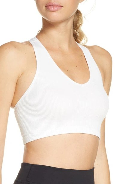 Shop Free People Fp Movement Free Throw Crop Tank In White
