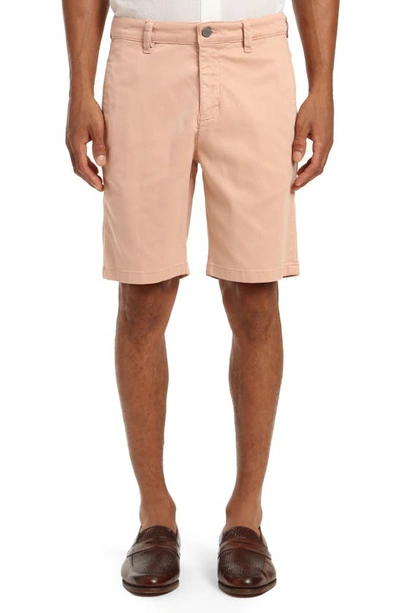 Shop 34 Heritage Nevada Chino Shorts In Rose Soft Touch