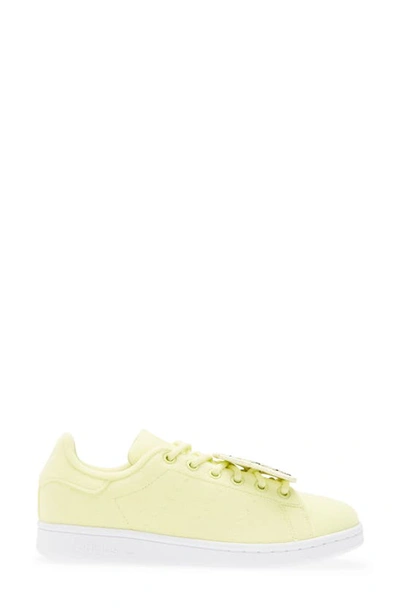 Shop Adidas Originals Primegreen Stan Smith Sneaker In Pulse Yellow/ Yellow/ White