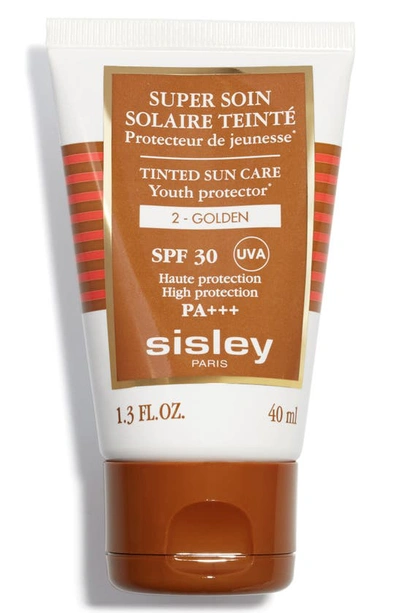 Shop Sisley Paris Tinted Sunscreen Cream Spf 30 In Golden