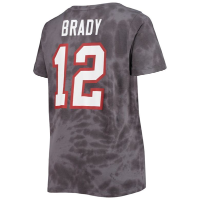 Tom Brady Tampa Bay Buccaneers Name & Number Charcoal T-Shirt - Dynasty  Sports & Framing