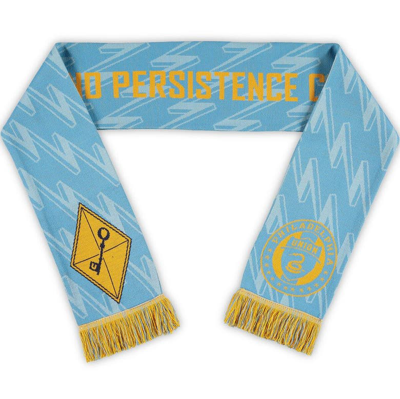 Ruffneck Scarves Philadelphia Union Jersey Hook Scarf In Light Blue