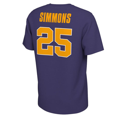 Shop Nike Ben Simmons Purple Lsu Tigers Retro Alumni Basketball Jersey T-shirt