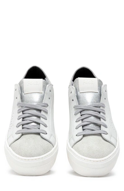 Shop P448 Thea Sneaker In White/ Laser