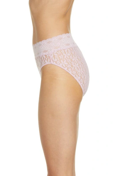 Shop Wacoal Halo Lace High Cut Briefs In Fragrant Lilac