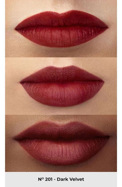 Shop Giorgio Armani Lip Maestro Matte Liquid Lipstick In 201 Dark Velvet
