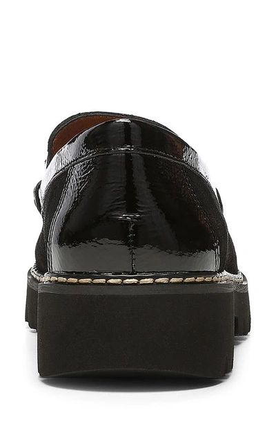 Shop Donald Pliner Helioci Moc Toe Loafer In Black