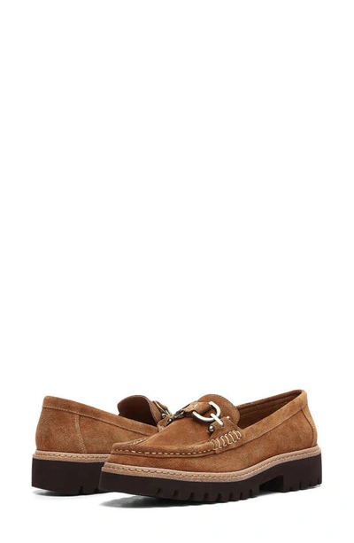 Donald Pliner Helioci Loafer In Saddle