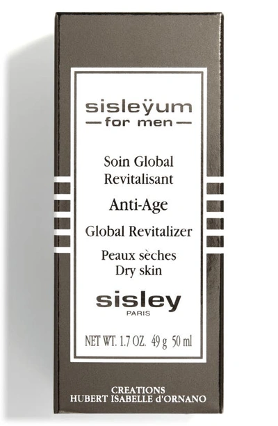 Shop Sisley Paris Sisleÿum For Men Anti-age Global Revitalizer Cream For Dry Skin, 1.69 oz