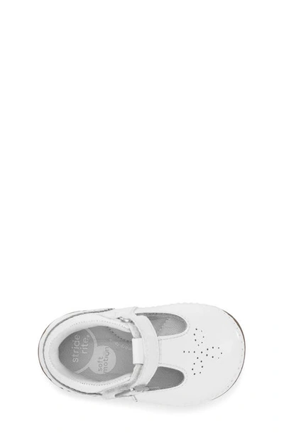 Stride Rite Lucianne Mary Jane In White Patent