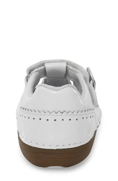 Stride Rite Lucianne Mary Jane In White Patent