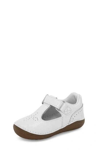 Stride Rite Lucianne Mary Jane In White Patent