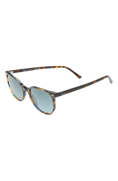 Ray Ban 52mm Gradient Square Sunglasses In Yellow Havana/blue Grey