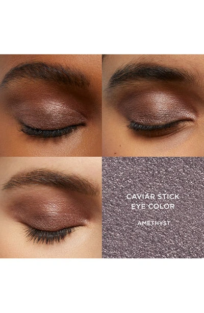 Shop Laura Mercier Caviar Stick Eyeshadow Duo In Amethyst/ Cashmere
