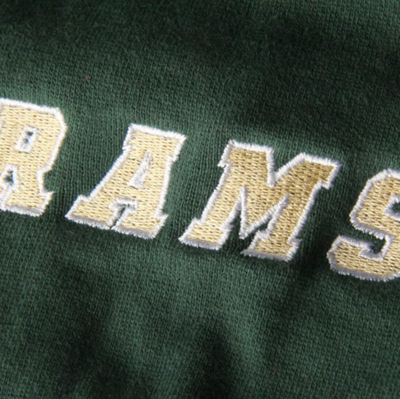 Shop Stadium Athletic Green Colorado State Rams Big Logo Pullover Hoodie