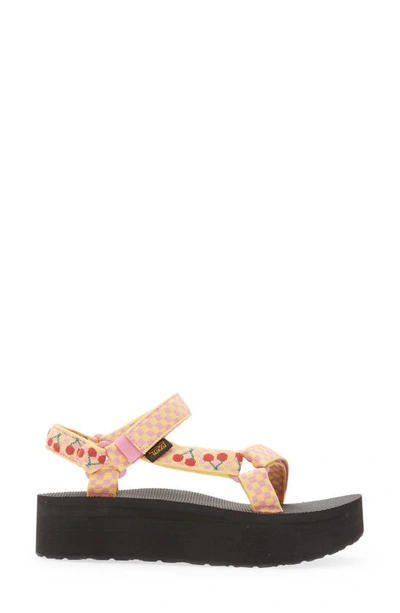 Shop Teva 'universal' Sandal In Picnic Cherries Rosebloom