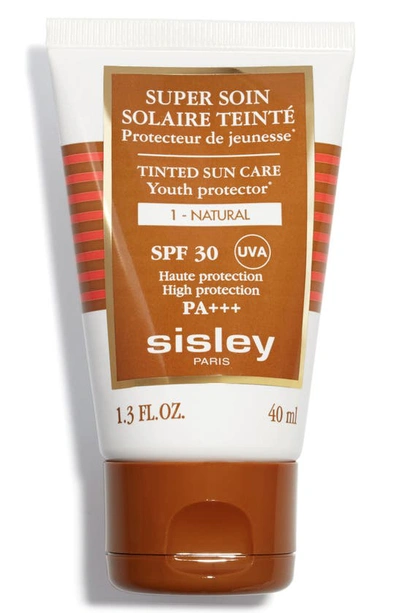 Shop Sisley Paris Tinted Sunscreen Cream Spf 30 In Natural