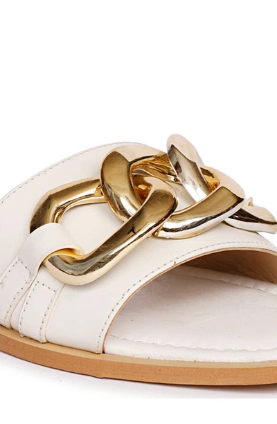 Shop Saint G Alexa Slide Sandal In Off White