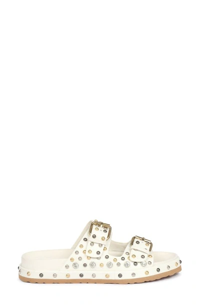 Shop Saint G Chloe Slide Sandal In White