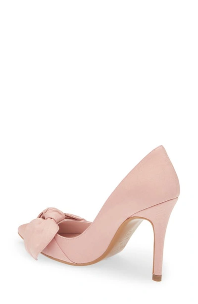 Shop Ted Baker Hyana Pointed Toe Pump In Dusky Pink