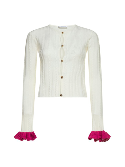 Shop Jw Anderson Ruffle In White