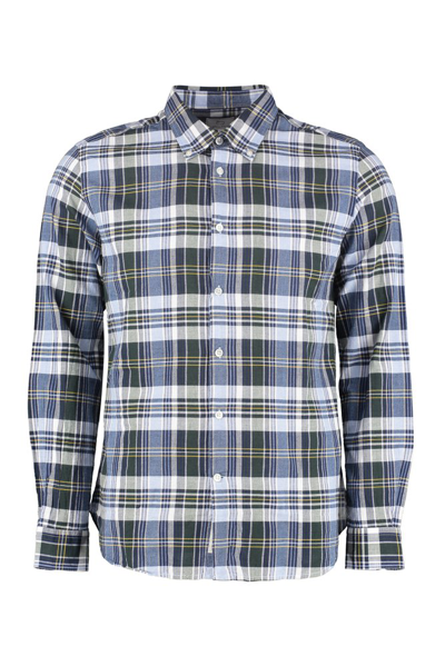 Shop Woolrich Checked Long In Multi